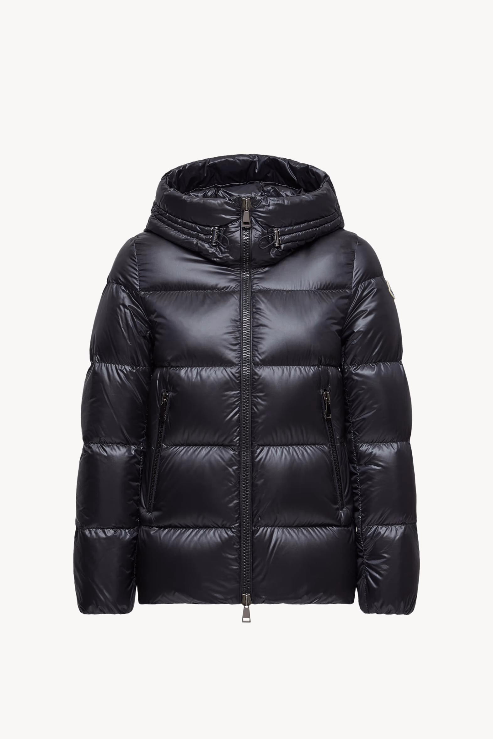 Plumífero corto con capucha Seritte Mujer Negro Moncler 2